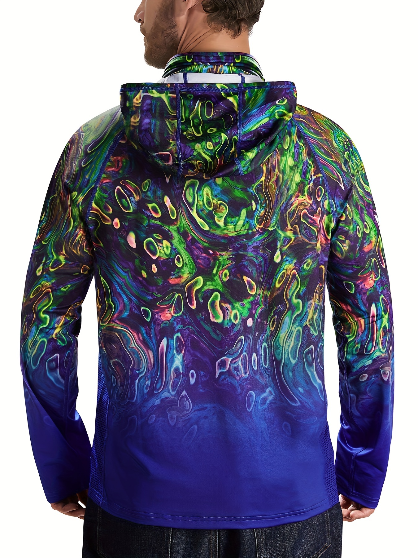 New Sunscreen Fishing Shirts Male Outdoor Sport Suits Quick Dry Mens  Fishing hoodies Ice Silk Anti Uv Cycling Fishing Clothing - AliExpress