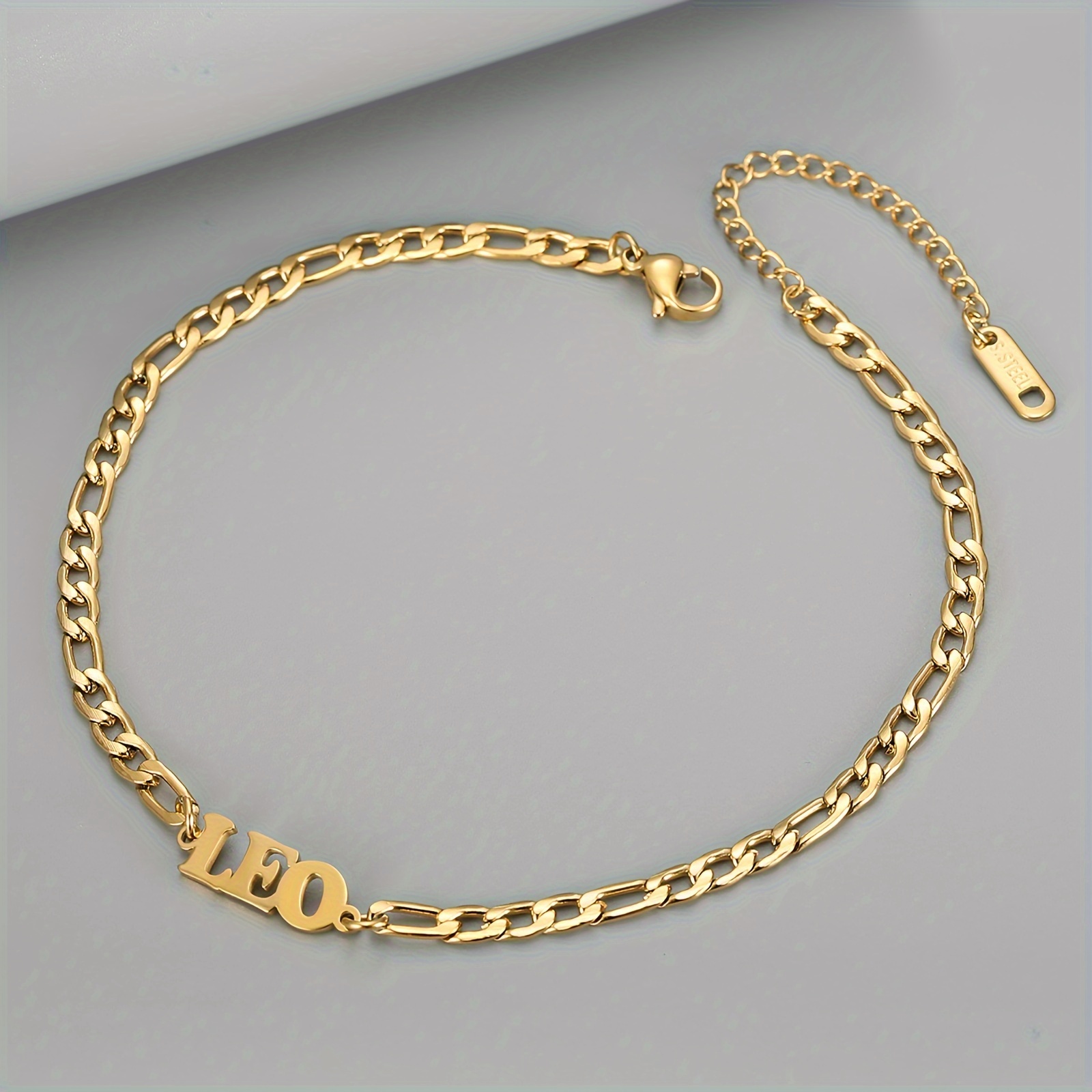 Leo ankle online bracelet