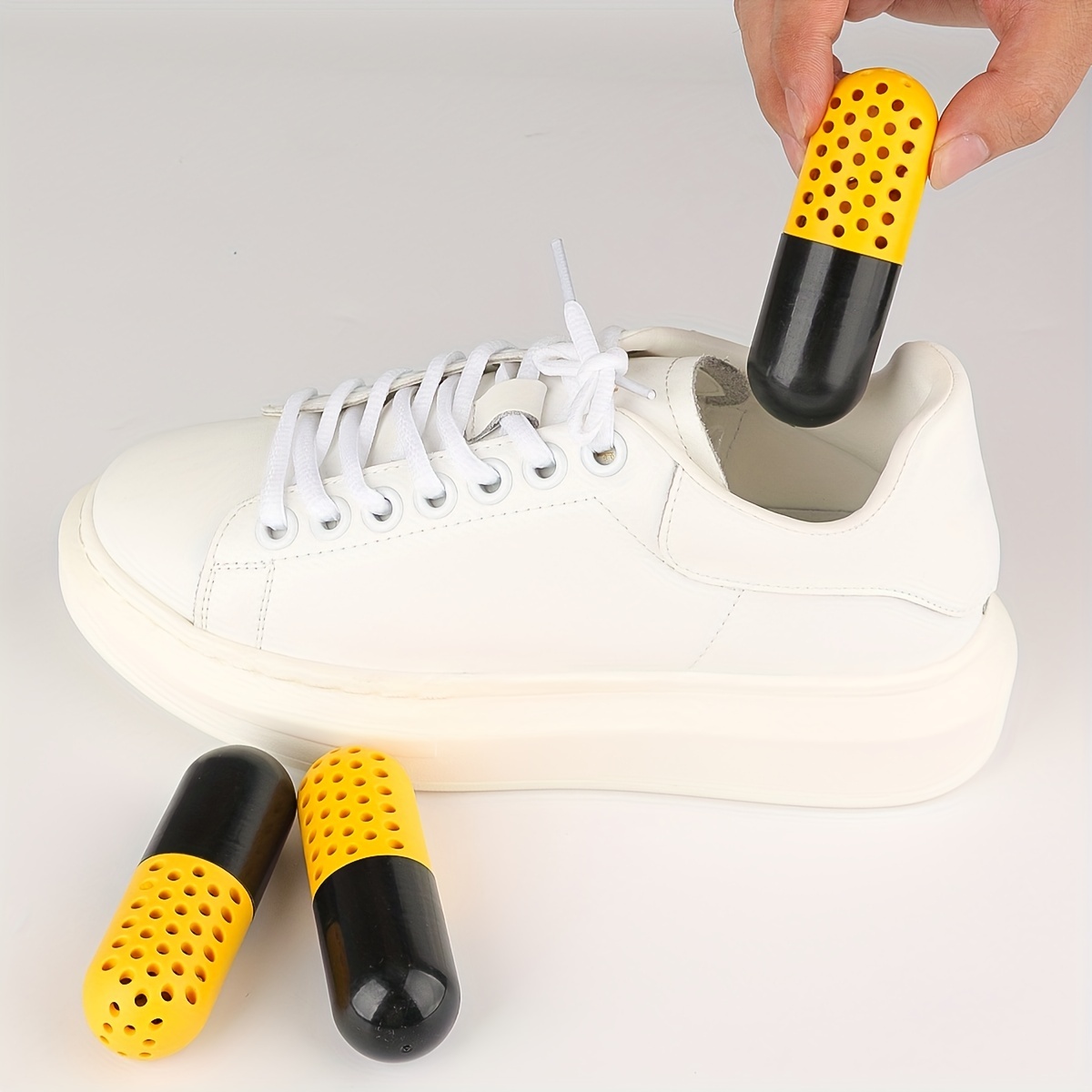 Shoe Deodorant Freshener Solid Air Cleaner Remove Odor Aromatherapy Capsules