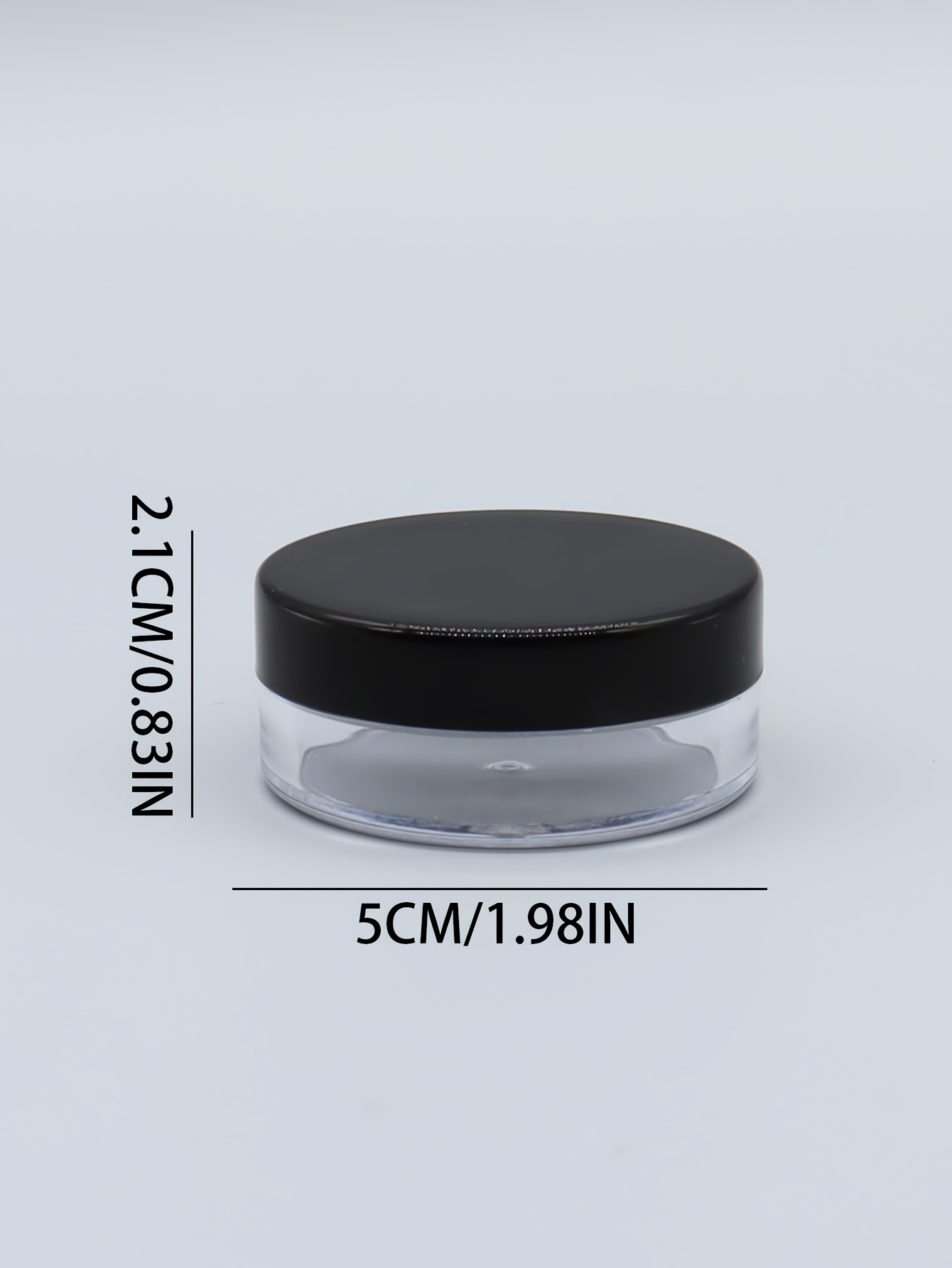 Plastic Powder Subpackage Package Bottle Reusable Empty Loose Powder  Container With Makeup Puff Beauty Containers For Eye Cream Deposit Cosmetic  Containers - Temu