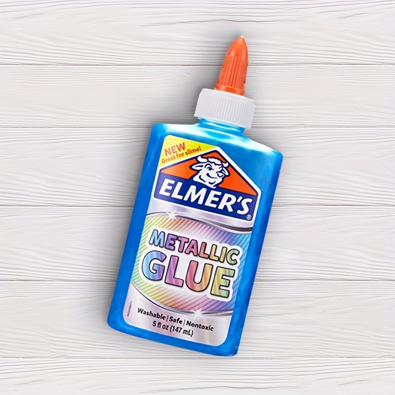  Elmer's Slime Kit, Slime Supplies Include Elmer's Metallic  Glue, Elmer's Magical Liquid Slime Activator, 4 Piece Kit : Office Products