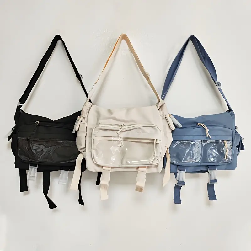 Kawaii Cute Crossbody Bag, Aesthetic Shoulder Tote Bag, Japanese Handbag & Messenger  Purse - Temu