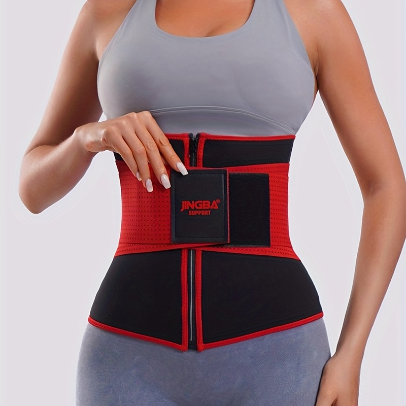 Women's Waist Trimmer Belt - Sweat Band For Lower Belly Fat, Weight Loss,  And Back Support