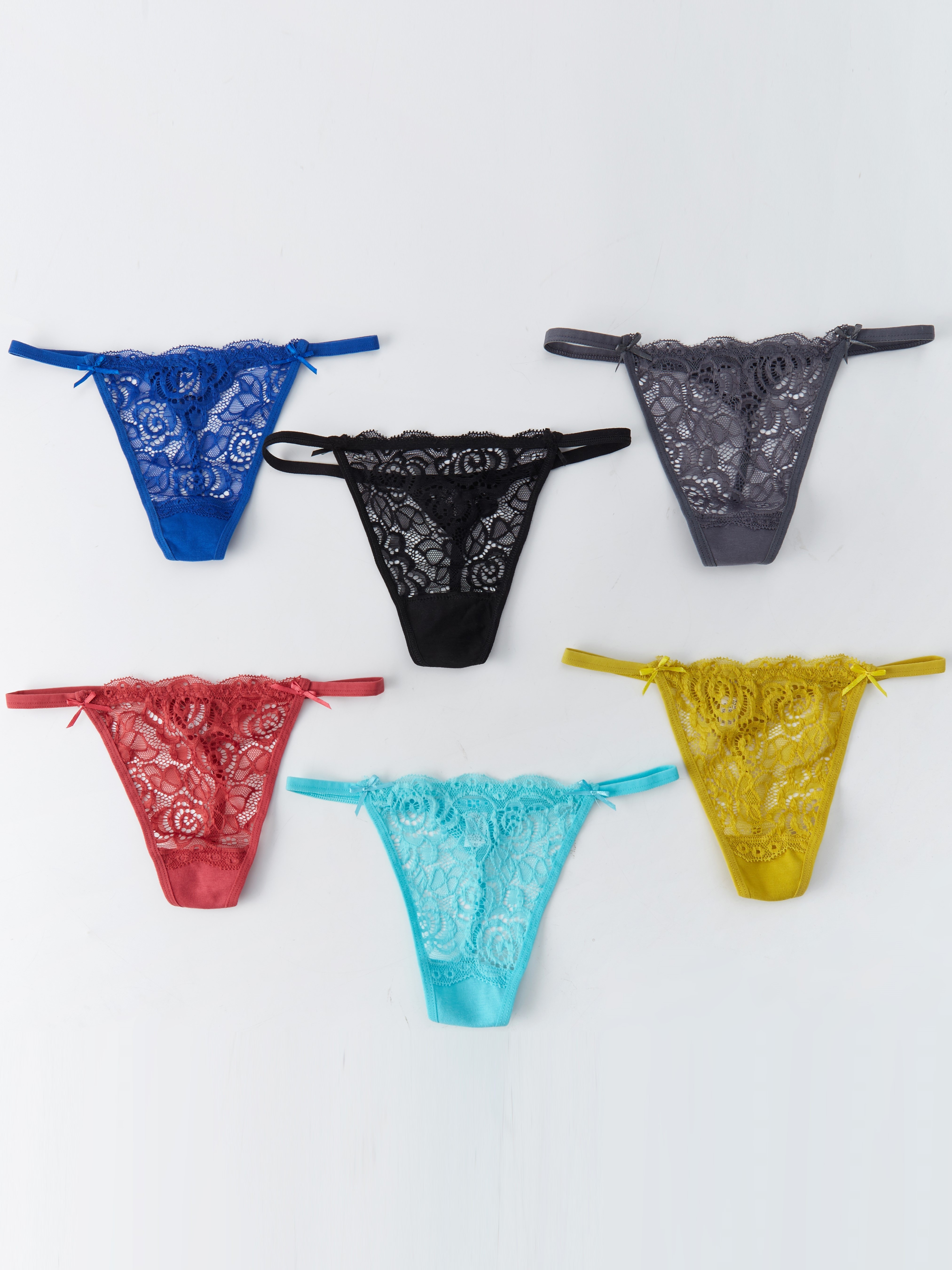 Floral Print Mesh Stitching Thongs Comfy Breathable Stretchy