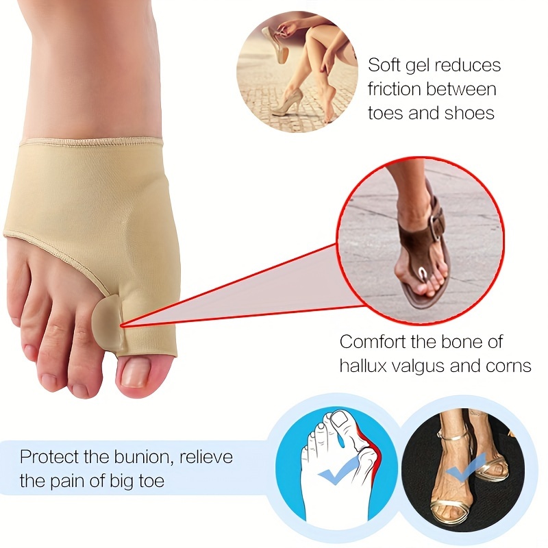 Corrector Feet Bone Adjuster Bone Protector Sleeves Silicone