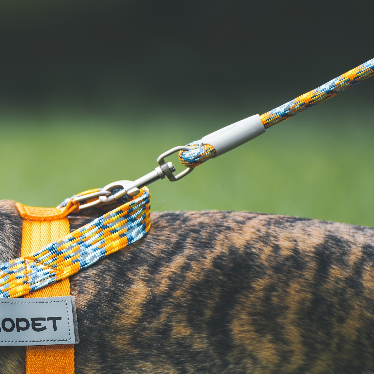 Reflective Braided Dog Leash for Outdoor Walking