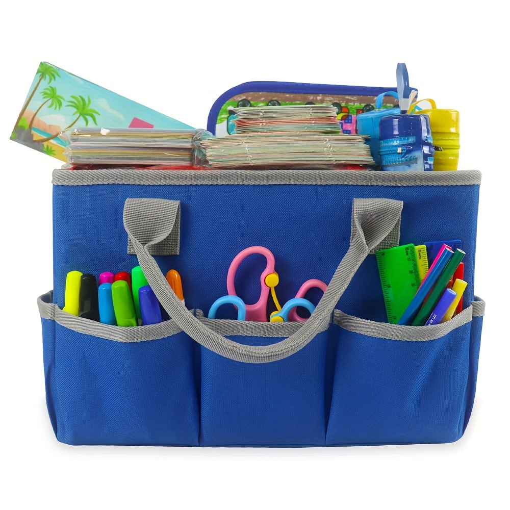 Storage Tote Bag, Classroom Supplies For Teacher, Stationery And