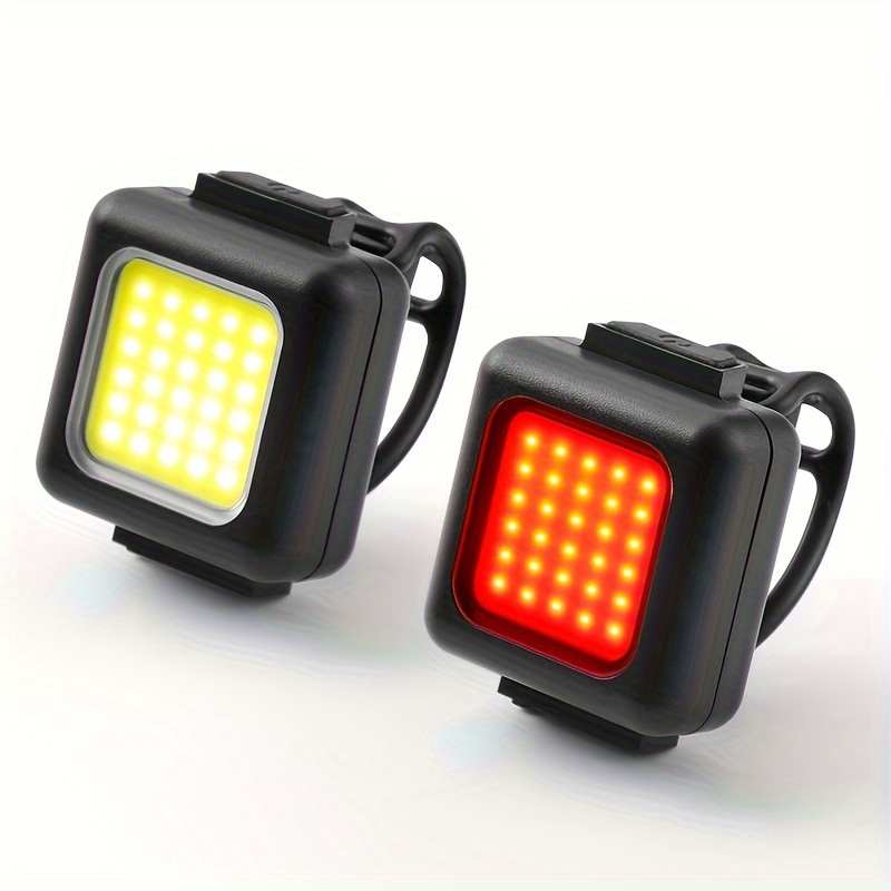 Mini Bike Headlight Taillight Set Strong Light Front Rear Lights Night Cycling