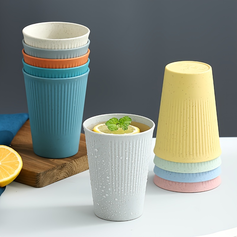 Durable Multicolor Reusable Cup For Water, Coffee, And Milk