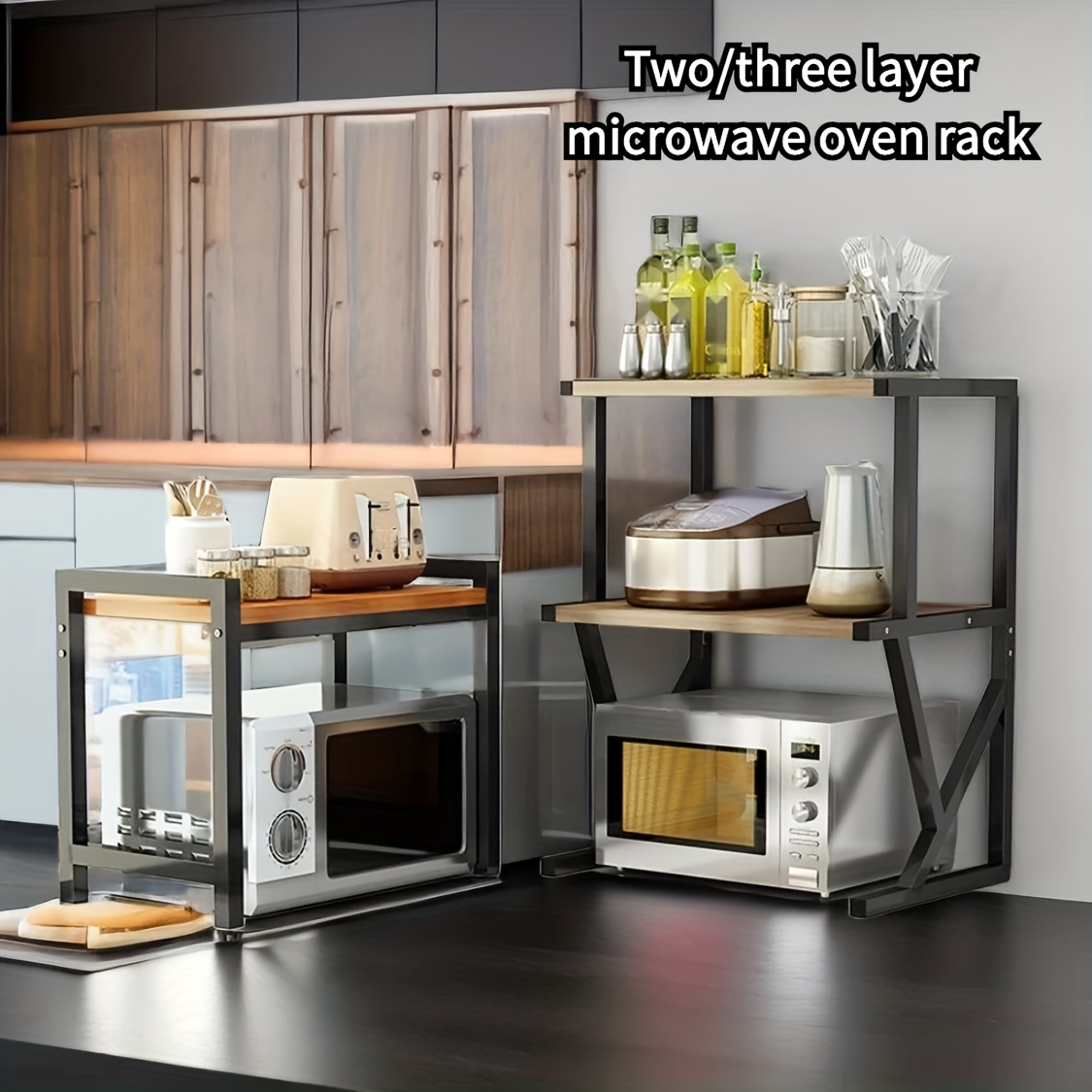 Food Tray Rack Holder Organizer  Kitchen Microwave Oven Steamer - 1pc -  Aliexpress