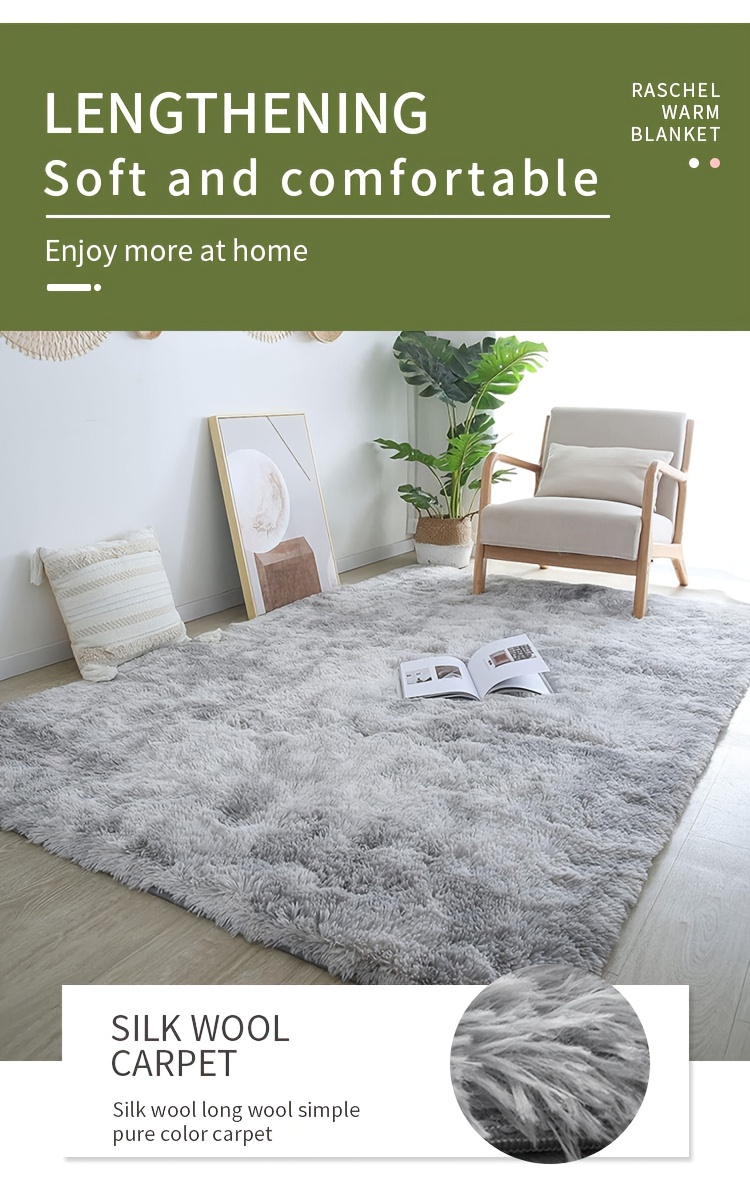 Carpet Short Plush Net Red Blanket Floor Mat Rectangular Sitting Room Tea  Table Bed Carpet 231122 From 30,81 €