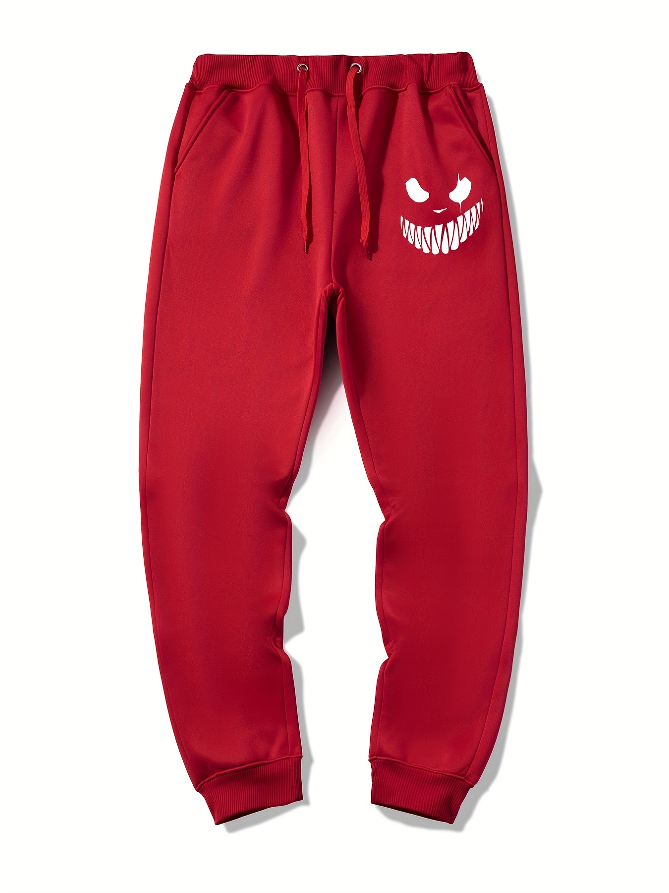 Men's Graphic Drawstring Joggers Casual Sweatpants