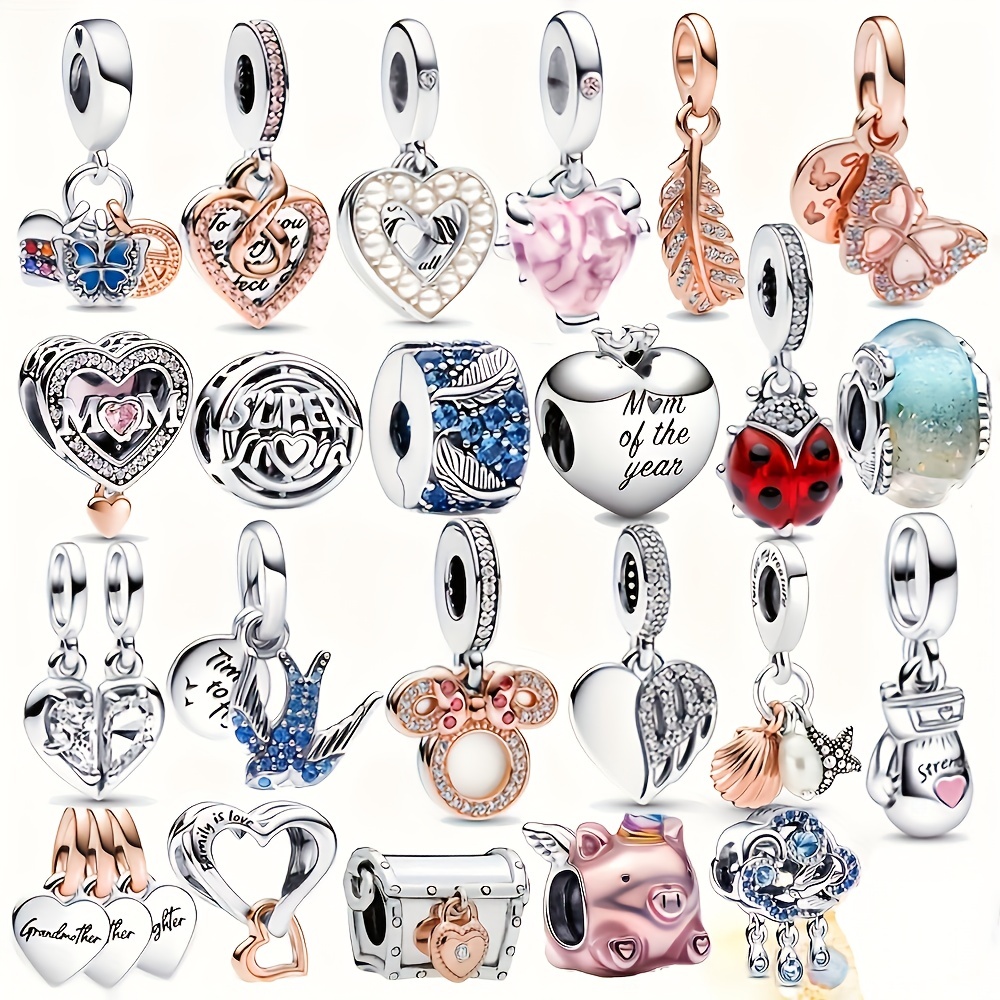Pandora Moments 925 Sterling Silver Logo Heart Clasp Bracelet 596268  (Length: 17.00 - 21.00 cm) - Jewellery