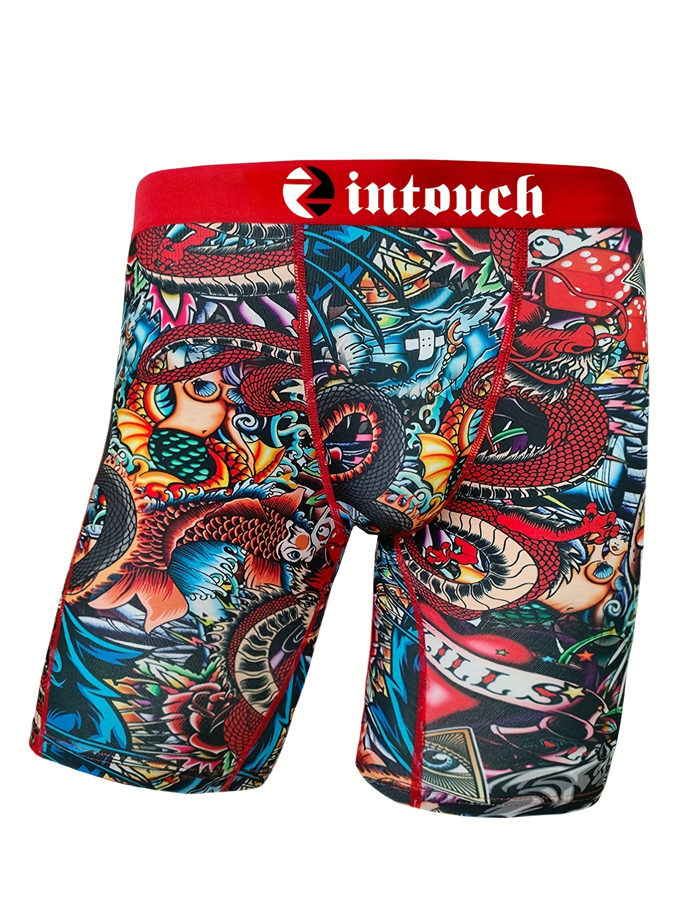 3-Pack Mixed Print Boxer Briefs