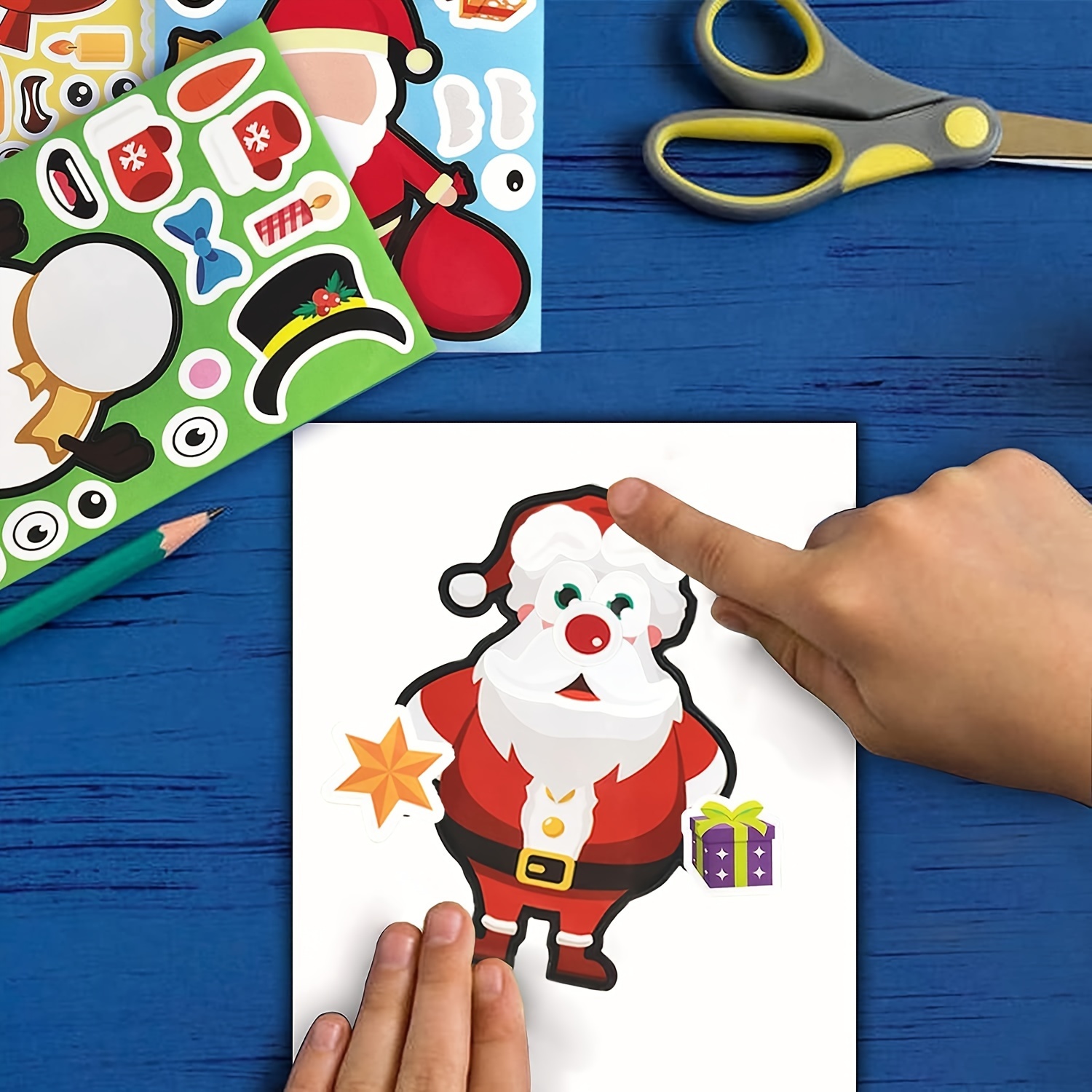 24 Sheets Christmas Stickers for Kids Christmas Gifts for Kids, Christmas  Ornament Stickers Christmas Stickers Bulk Holiday Stickers Christmas