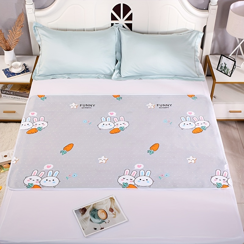 Children's Oversized Waterproof Diaper Pad, Breathable Bed Mat