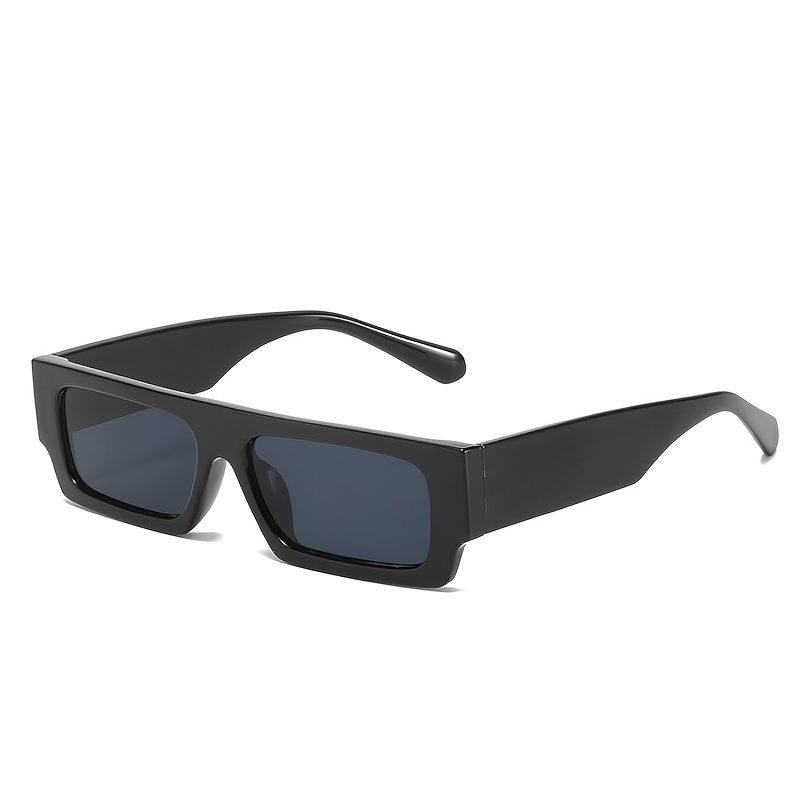 Mens Small Rectangular Frame Sunglasses, Free Shipping On Items Shipped  From Temu