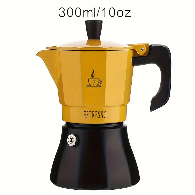 Italian Moka Pot 6 Cup Stovetop Espresso Maker Gas Electric - Temu