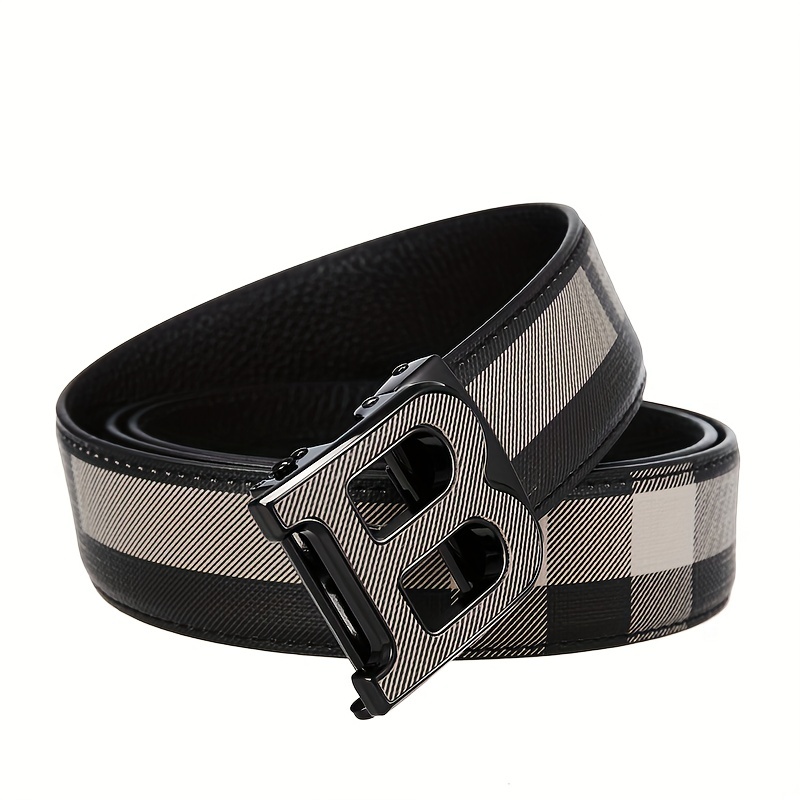Burberry Leather Double B Buckle Belt, burberry
