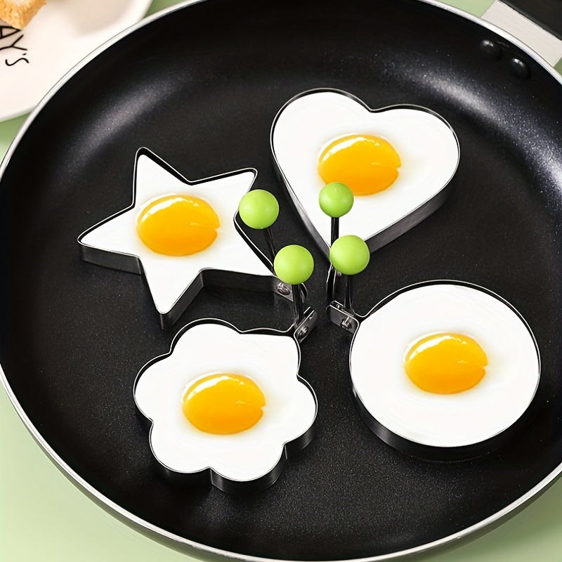 Egg Frying Rings Stainless Steel Omelette Mould Pancake - Temu