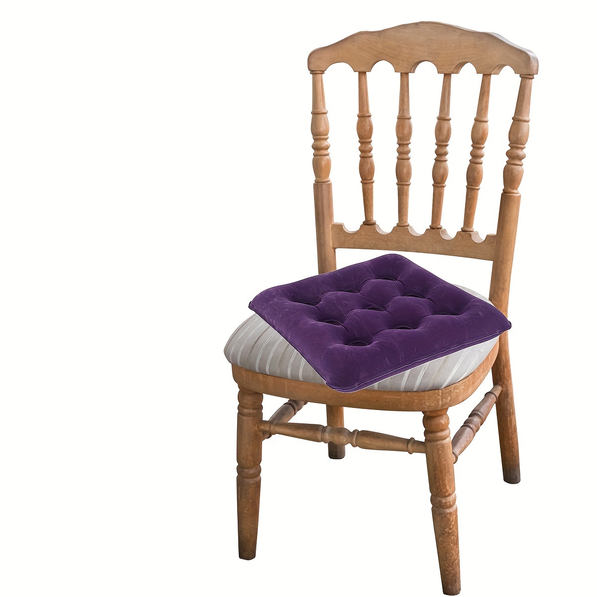 Haemorrhoids Seat Cushion Inflatable Cushion With Pump Portable Seat Pad  Flocking Fabric Seat Mat For Pregnant Women Haemorrhoids Wheelchair Office  Chair (blue) - Temu