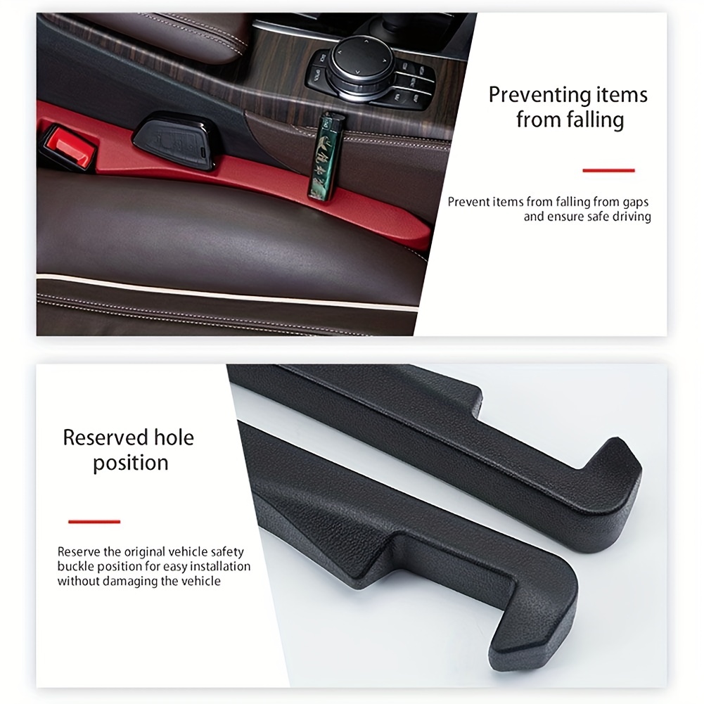 Universal Leather Soft Car Seat Filler Side Seam Plug - Temu
