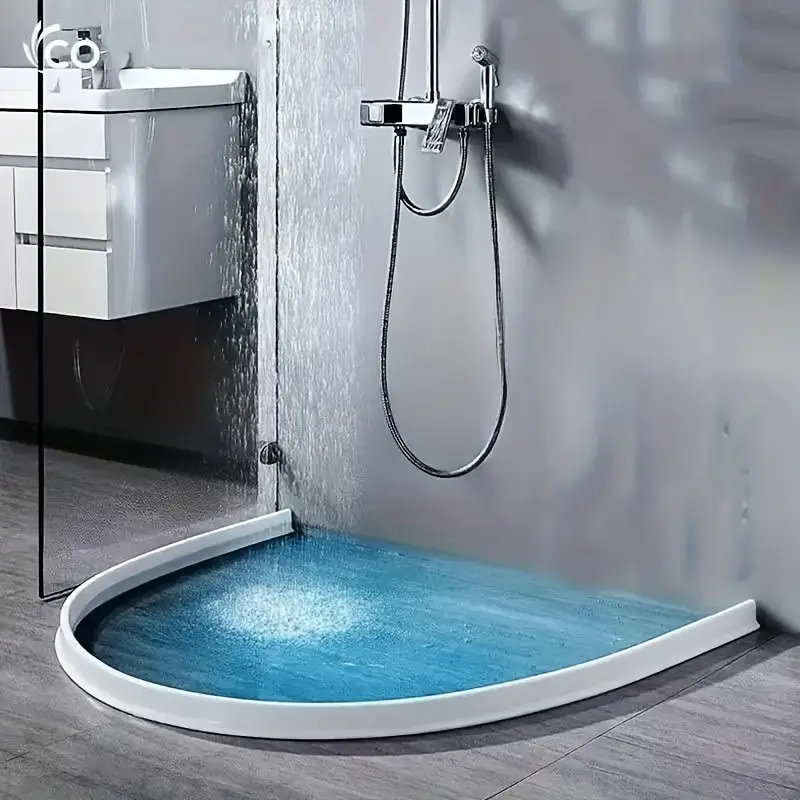 Shower Room Water Blocking Strip Bathroom Self adhesive - Temu