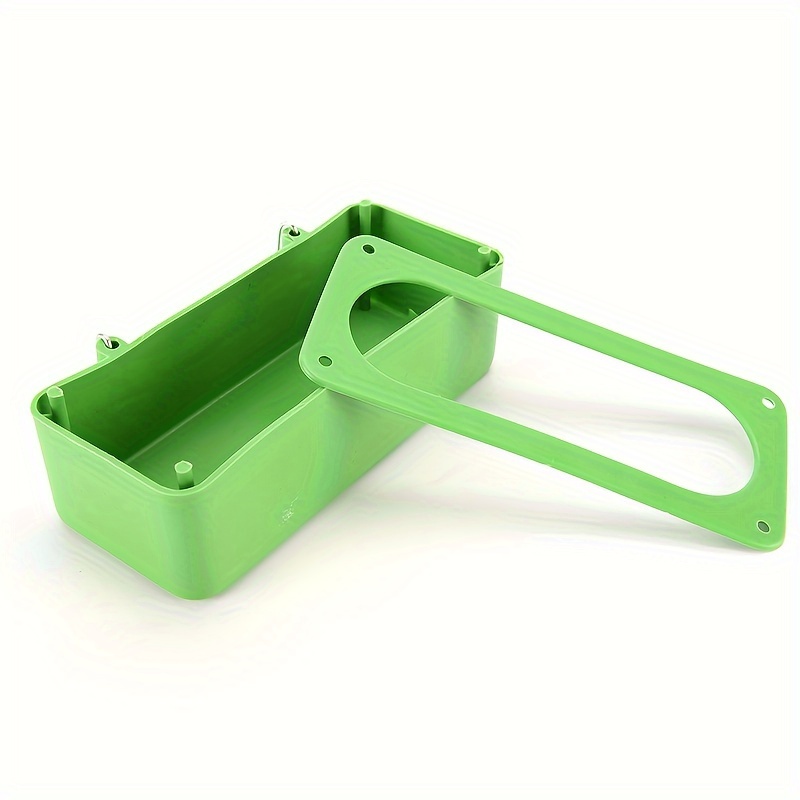 Plastic water bowl for bird outlet feeder