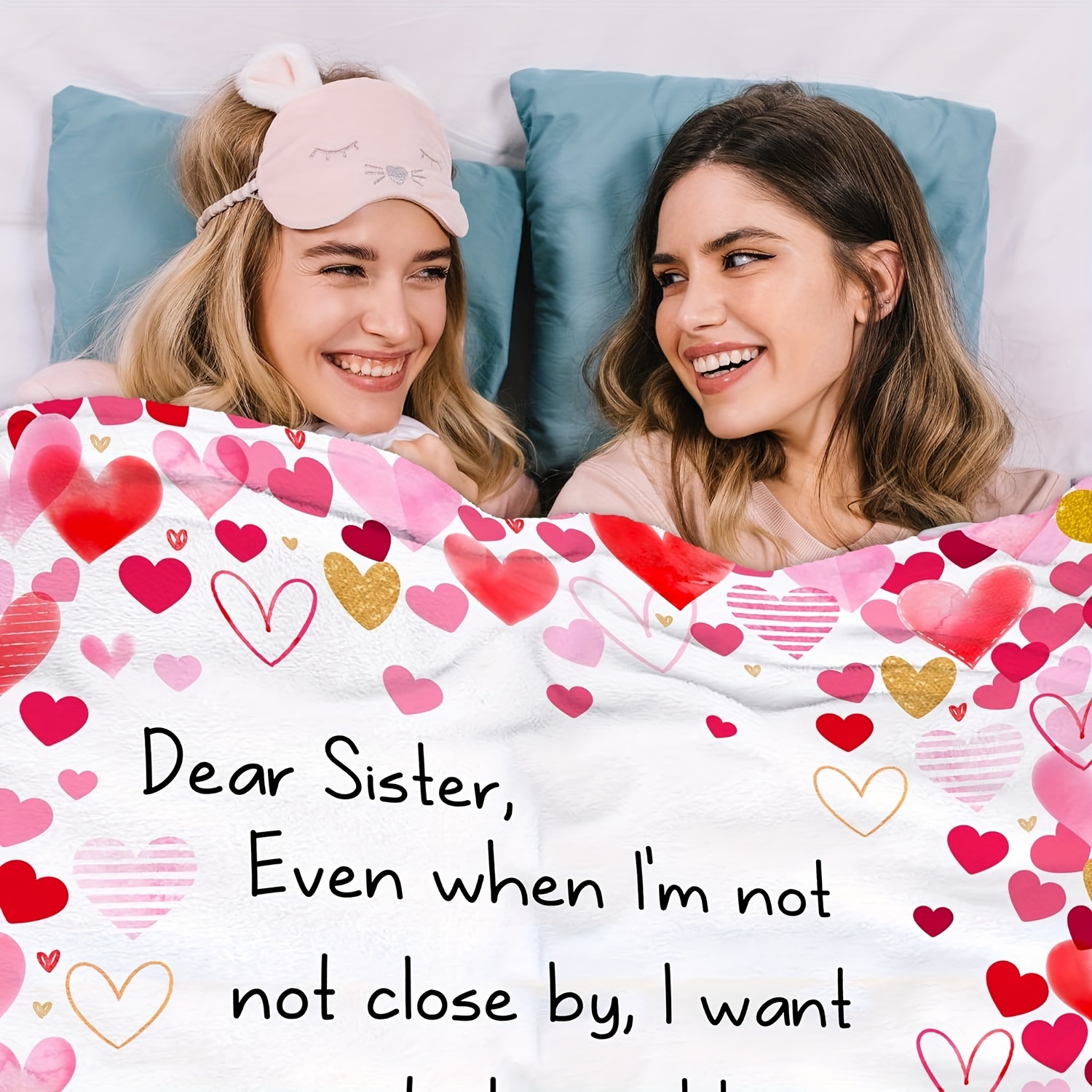 Love best sale heart blanket