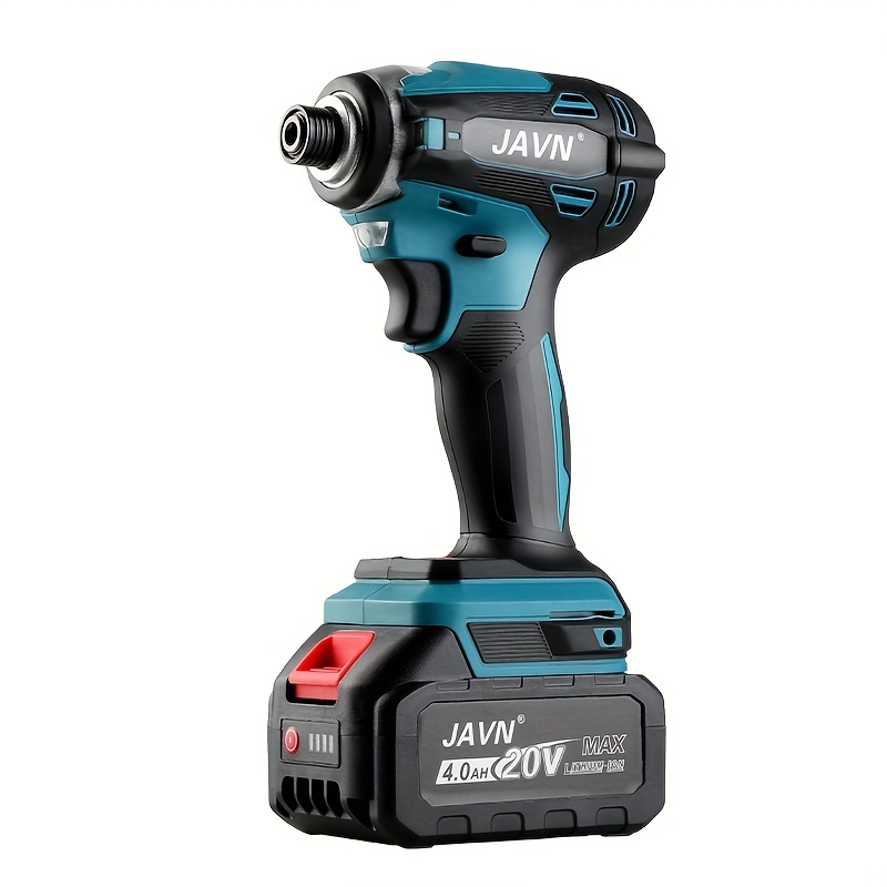 1pc JAVN 12V Cordless Drill Electric Screwdriver, Mini Wireless Power  Driver, DC Lithium-Ion Battery 3/8-Inch