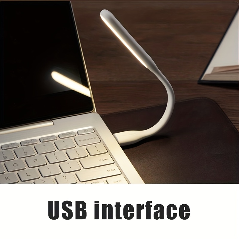 US SELLER—PINK—FLEXIBLE—USB—LED LIGHT—4 COMPUTER—KEYBOARD—LAPTOP—PC—POWER  BANK