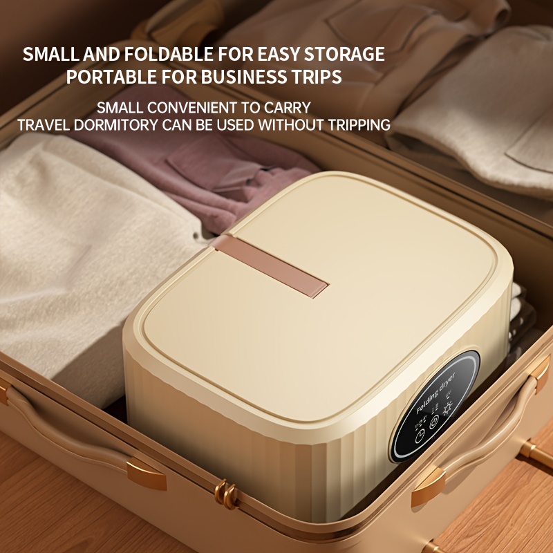 Its a life saver 🫶portable clothes dryers for travelers and apartment