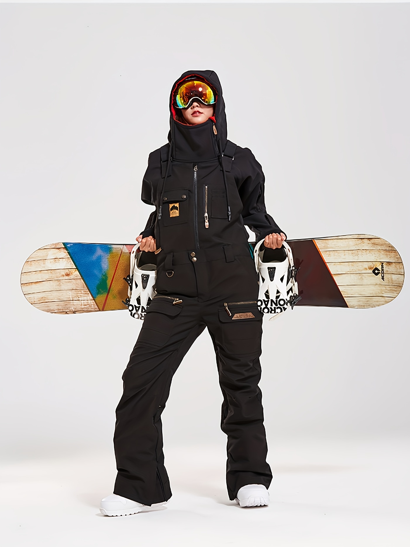 Mono Snowboard Ropa Exterior Impermeable Alta Calidad Montaña