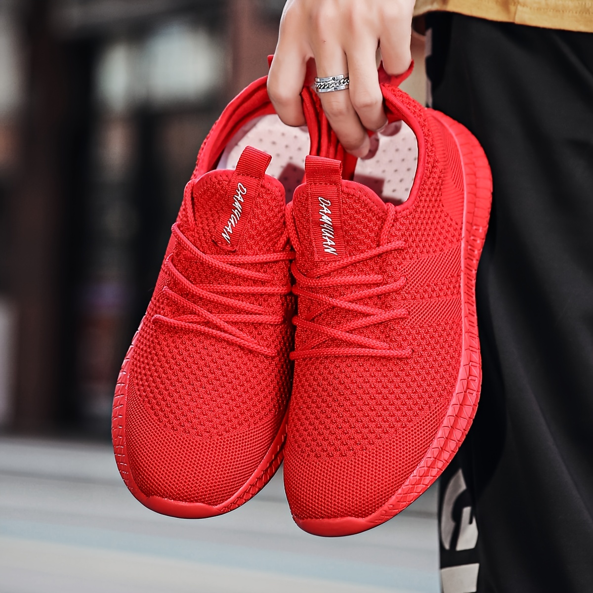 Zapatos Deportivos Mujer Rojos