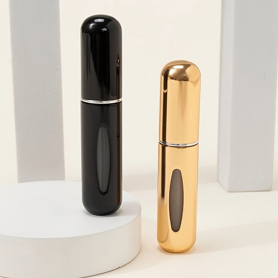 Image of A Set Of 2 Refillable 5ml Perfume Atomizer Spray Bottles, With A Refillable Bottom
