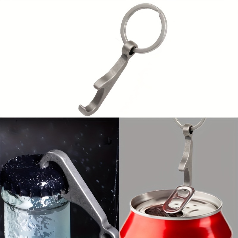 Beer can hot sale opener keychain