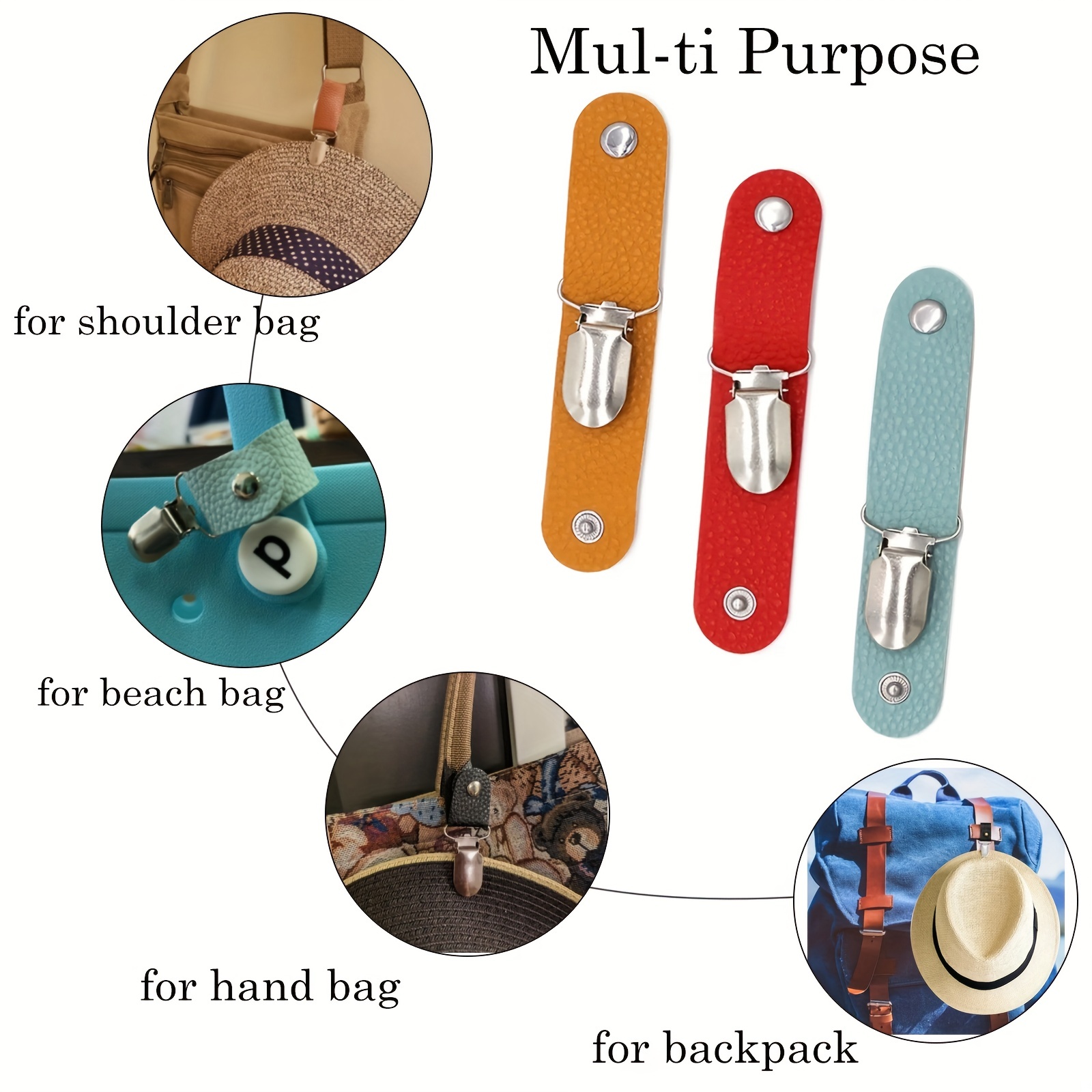 Hat Holder Clip Travel Luggage Case Elastic Clip Lightweight Temu