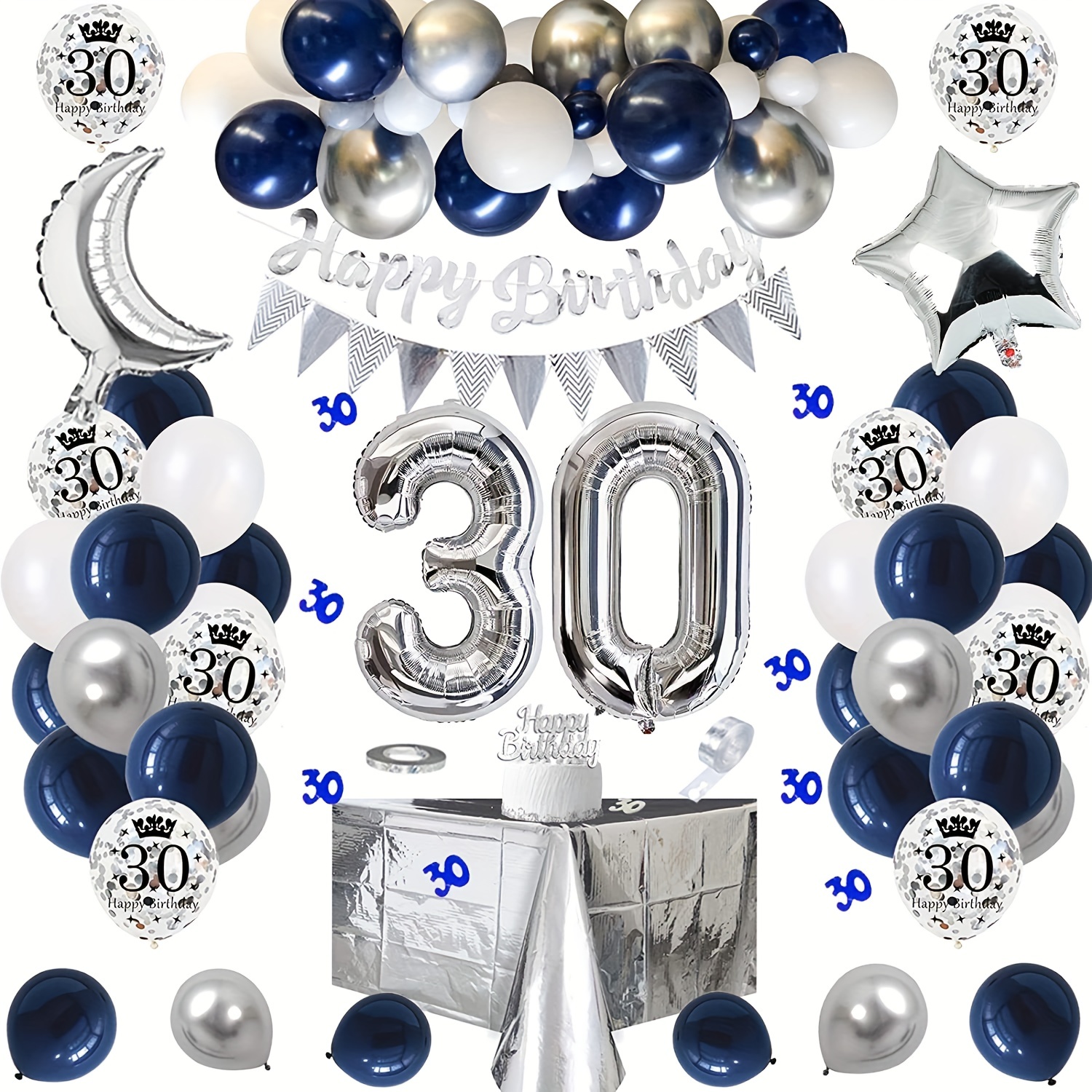 Decoración Cumpleaños 40 años  Decoraciones de 40 cumpleaños, Fiestas de  40º cumpleaños, Decoracion de cumpleaños