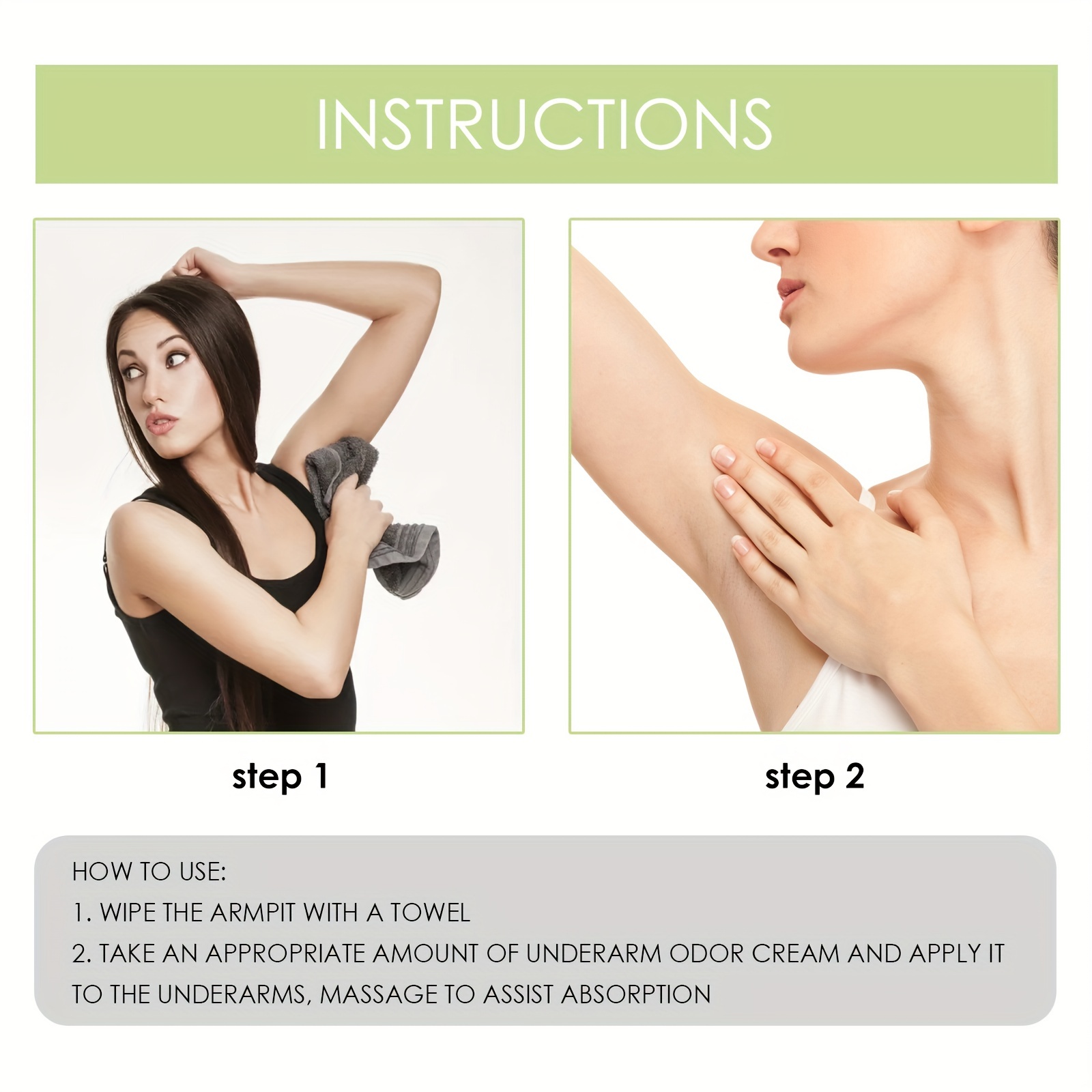 Soothing & Moisturizing Underarm Deodorizing Cream for Women