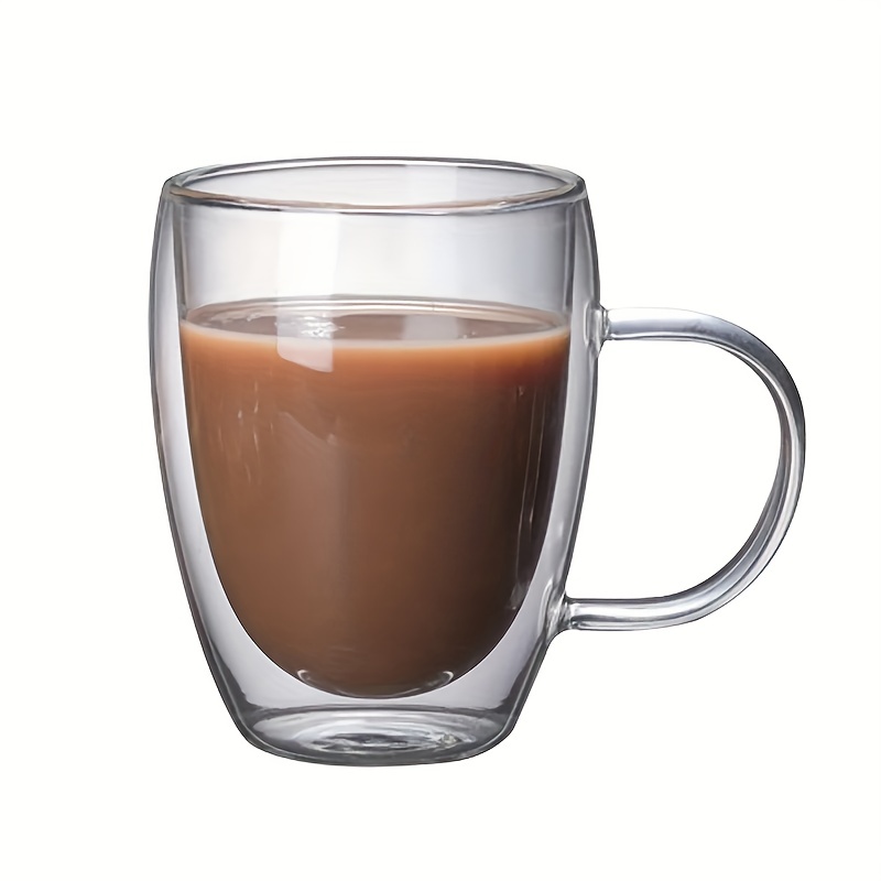 Double Glass Coffee Mugs For Milk Cappuccino Tea Latte Espresso