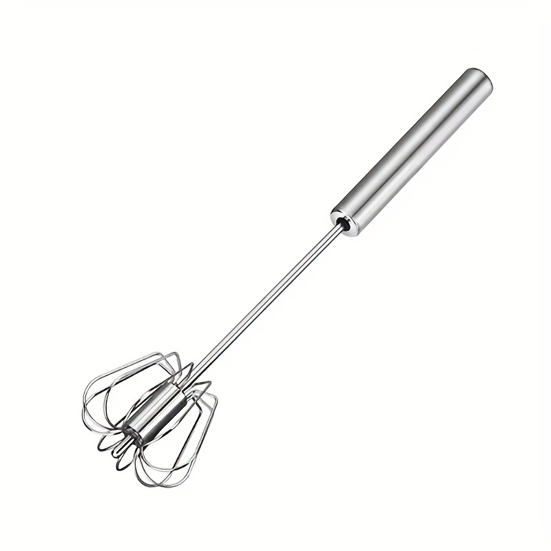 Hand Push Whisk Semi automatic Egg Whisk Stainless Steel Egg - Temu