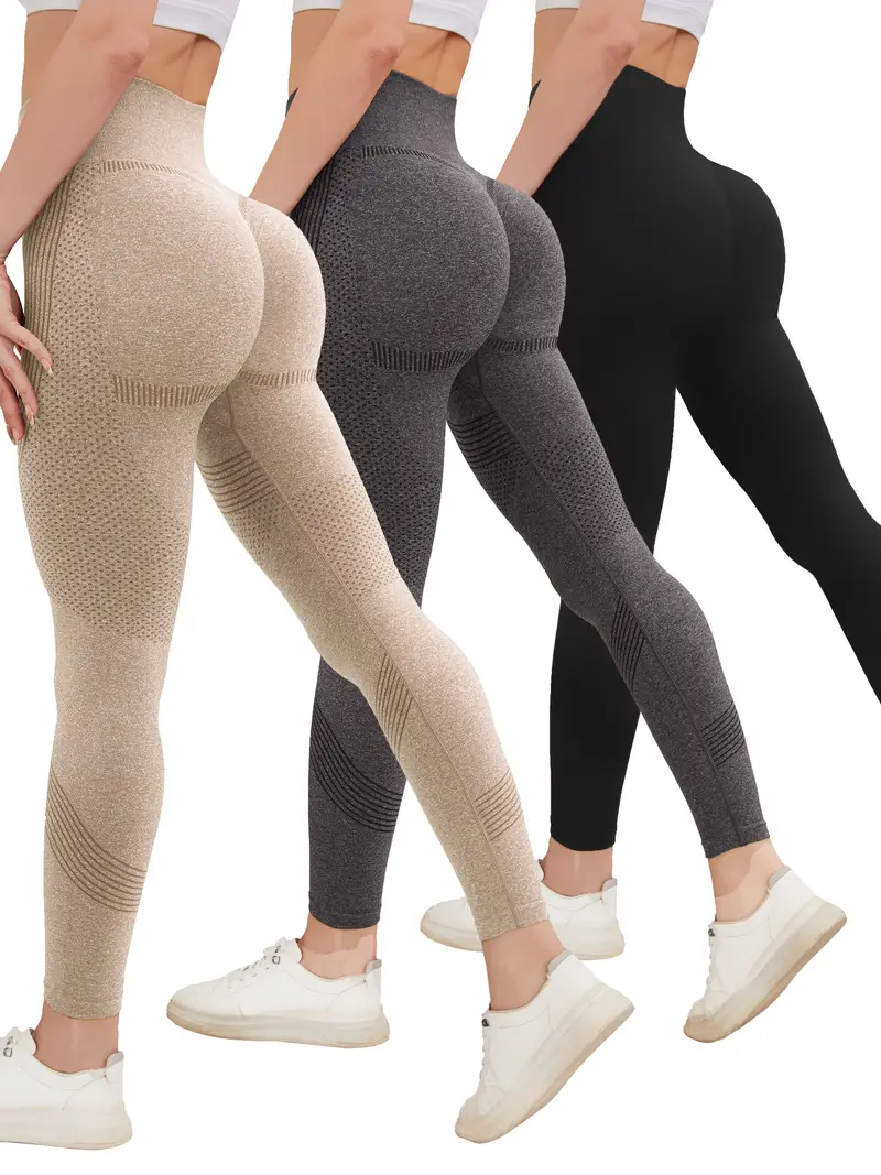 Breathable High Waist Butt Lifting Fitness Leggings Tummy - Temu