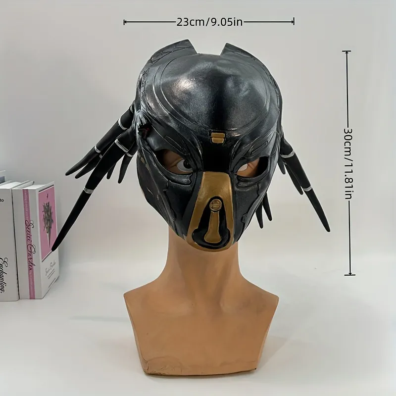 Kids Vinyl Predator Helmet Mask