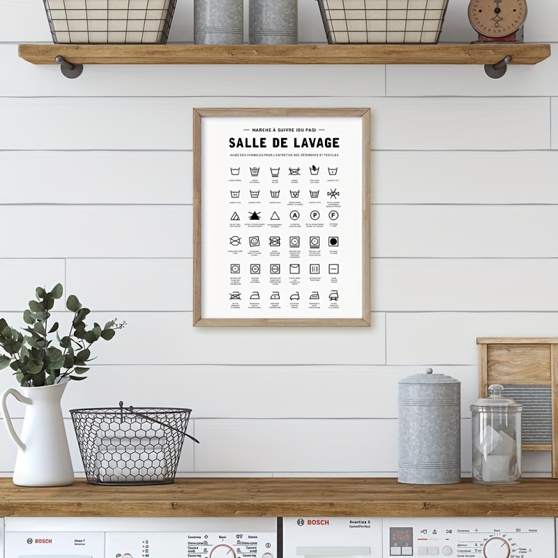 Affiche - La Buanderie - Format 50 X 70 cm | rgbcreation