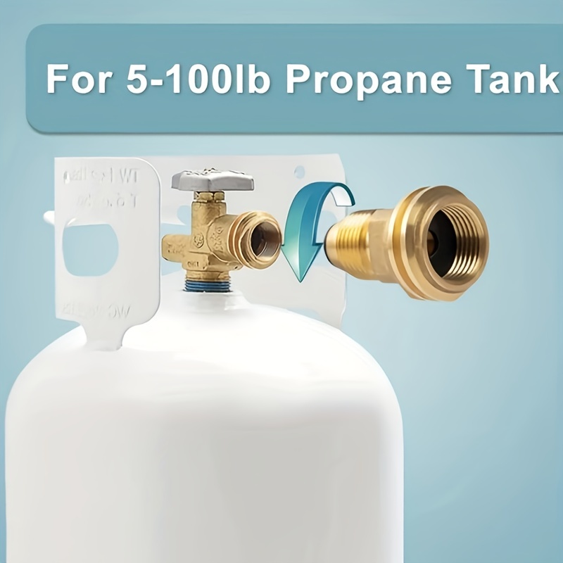 Propane Tank Adapter Converts Propane Tank Valve Tank Pol - Temu