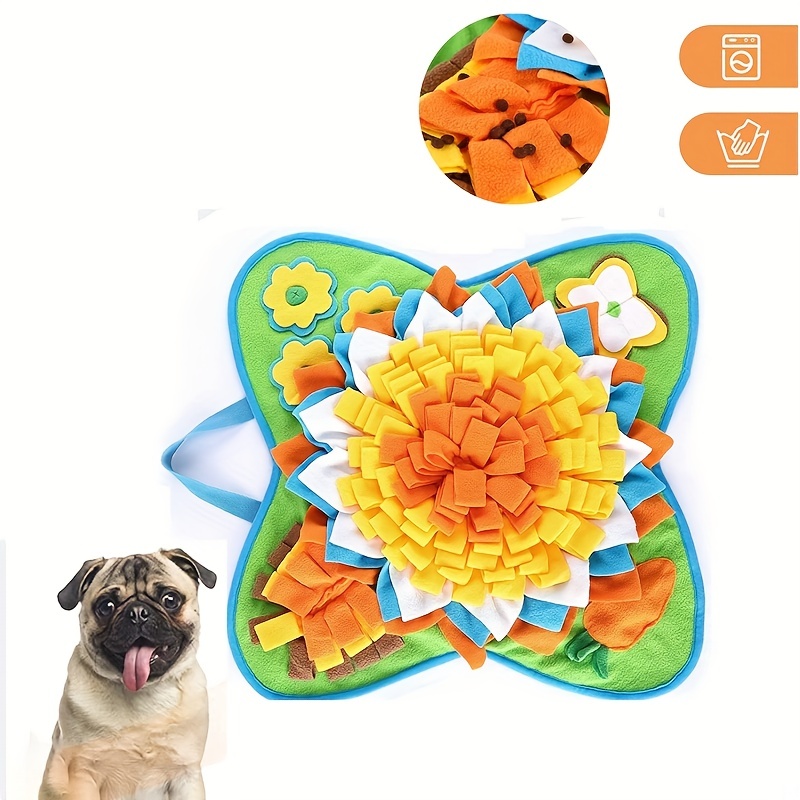 Dog Snuffle Mat, Foldable And Washable Dog Puzzle Feeding Mat, Dog Feeding  Mats With Dog Enrichment Toys, Interactive Dog Sniffing Mat For Slow  Feeder, Training And Anxiety Relief - Temu