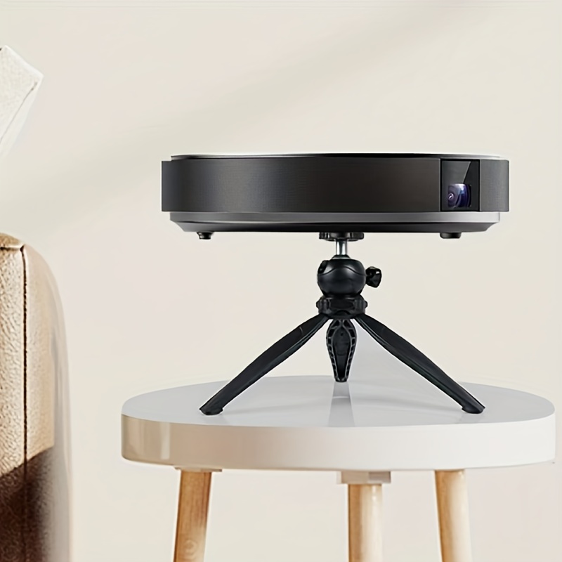 Fotopro Trípode de cámara compacta, mini trípode portátil de escritorio de  aleación de aluminio con cabeza de bola de 360 grados, tornillo de 1/4