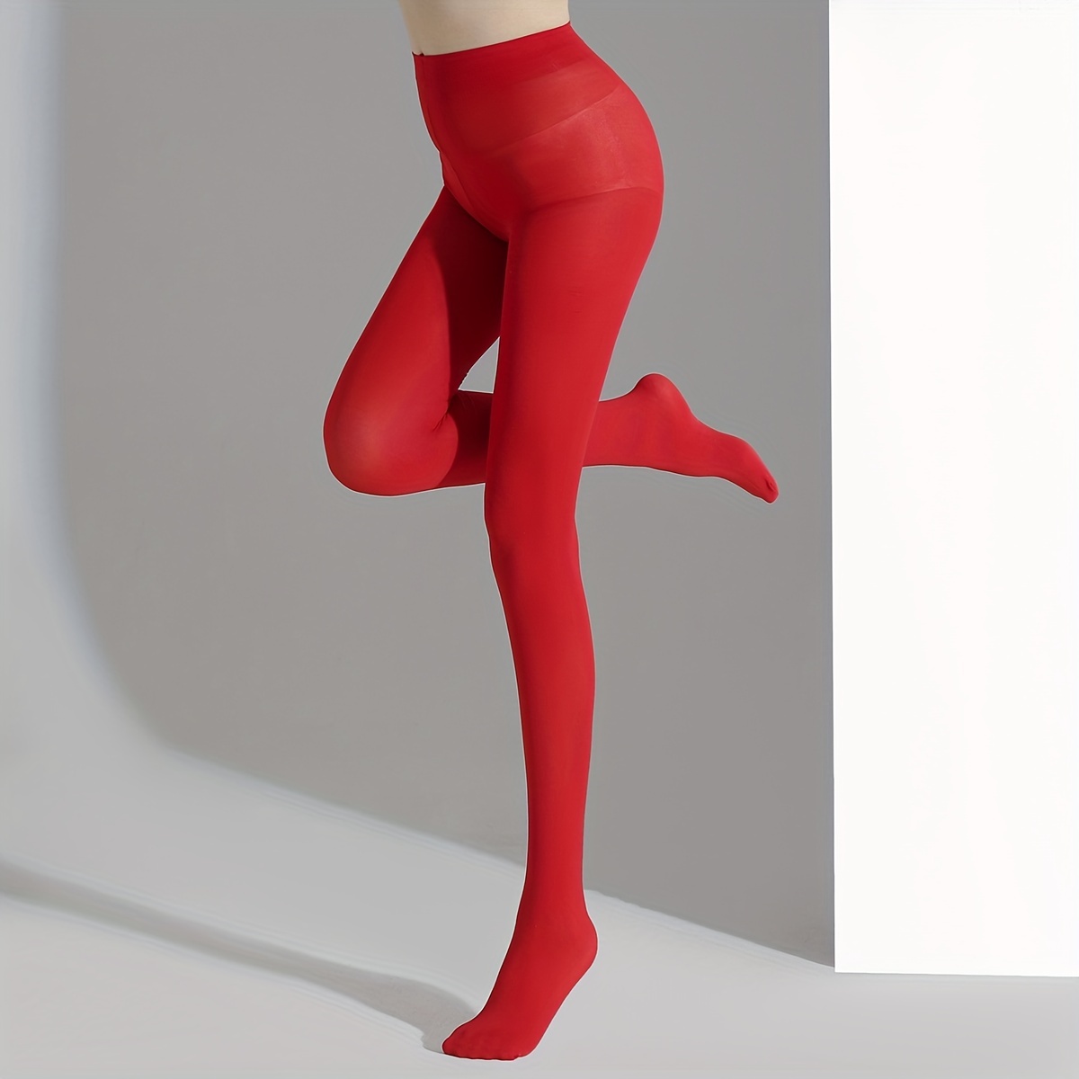  Music Legs Sheer Pantyhose With Wave Pattern Red One Size Fits  Most: Clothing, Shoes & Jewelry