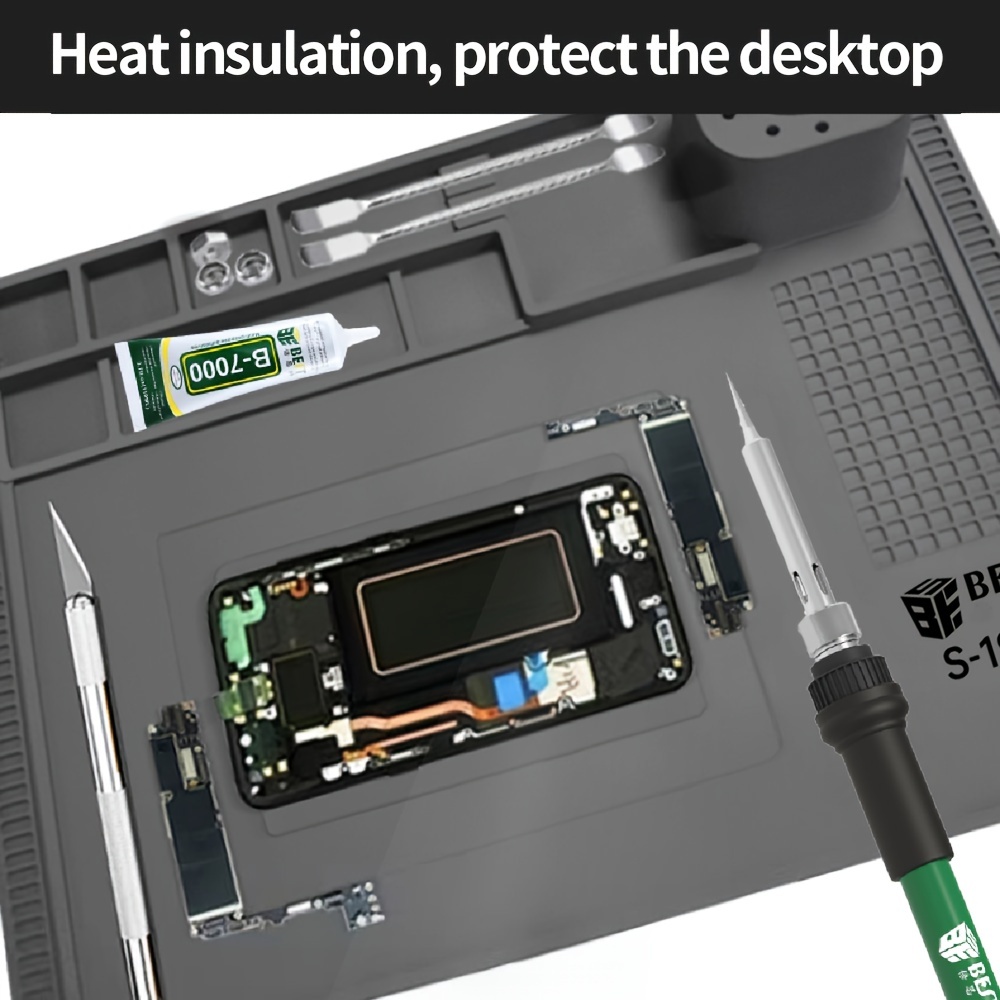 Mobile Computer Repair Workbench Silicone Magnetic Heat - Temu Germany