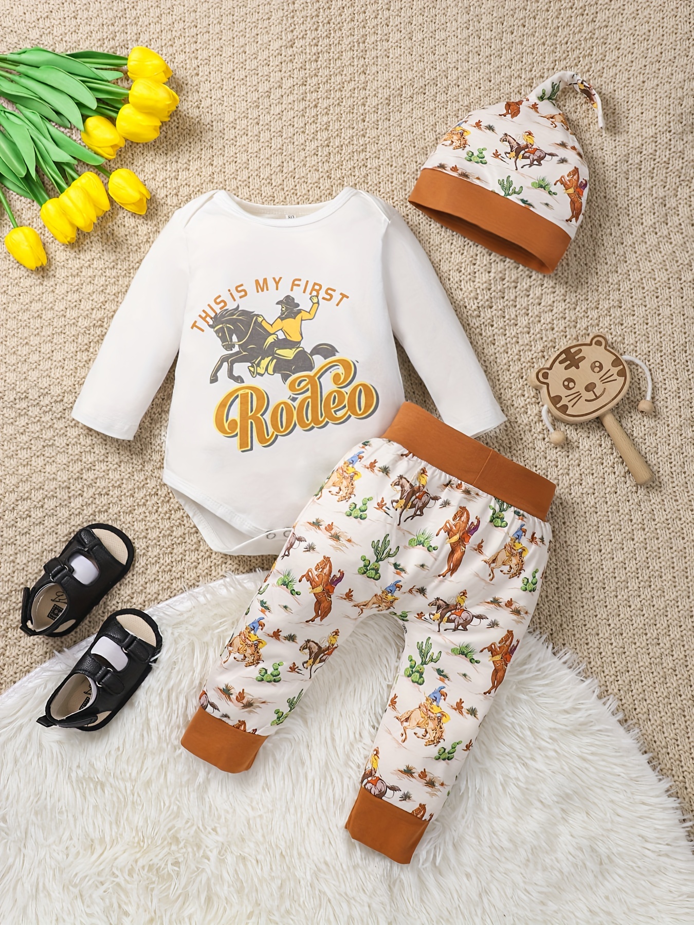 Western Baby Girl Clothes - Temu